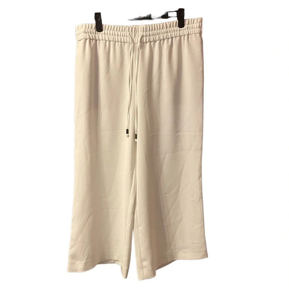 ALICE + OLIVIA CROPPED WIDE LEG PANTS - Picture 1 of 5